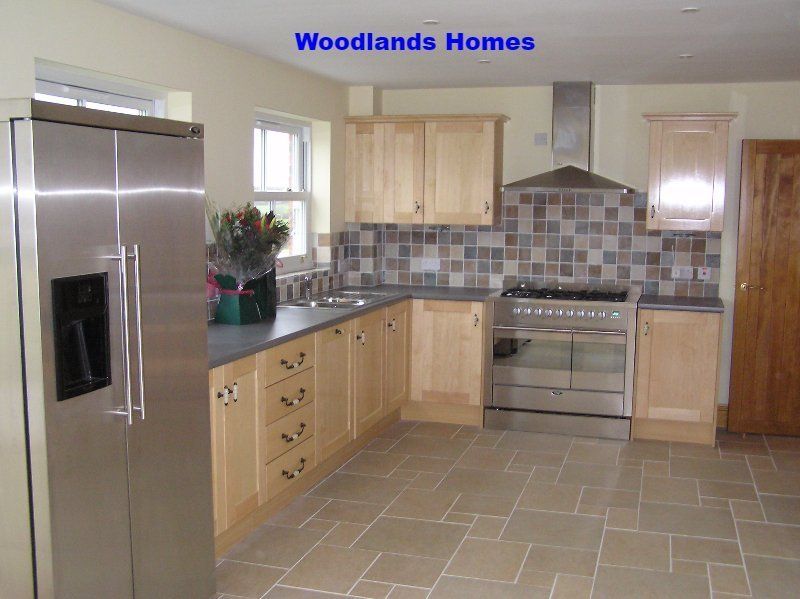 Quality Kitchens fitted by excellent craftsmen at Woodlands Homes 
