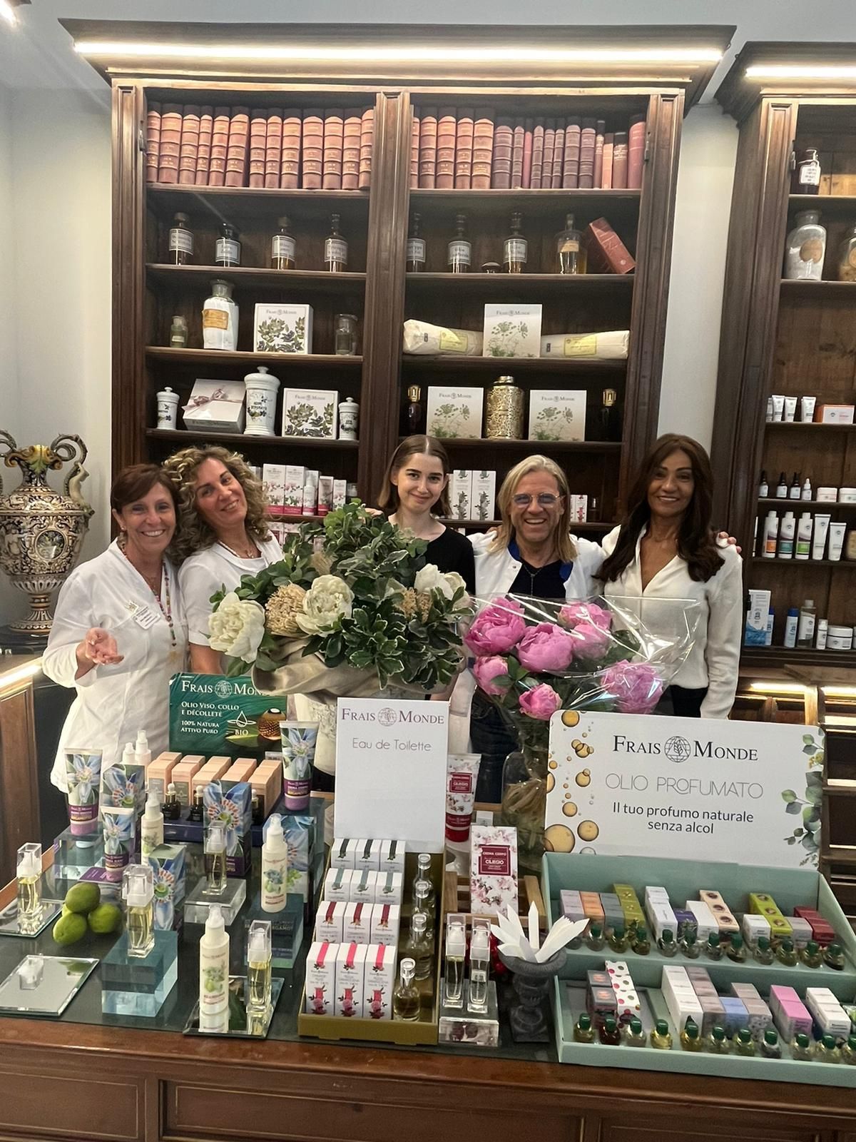 staff Antica Farmacia di Brera Milano