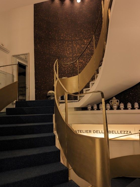 scala Giò Pomodoro Antica Farmacia di Brera Milano