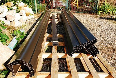 rain gutter installation
