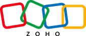 Logo with four interlocking rounded squares in red, green, blue, and yellow. The word