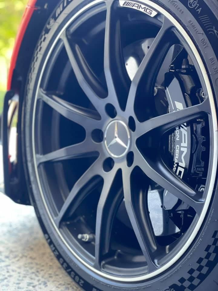 Car wheel ceramic coating