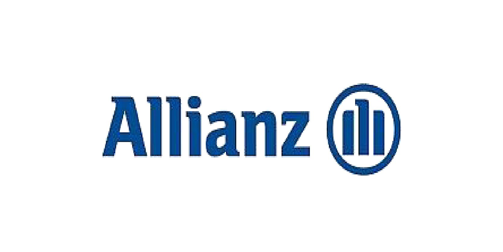 Allianz logo: Blue wordmark