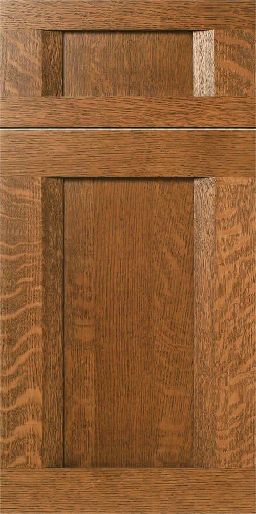 Wooden cabinet doors with a medium brown stain.