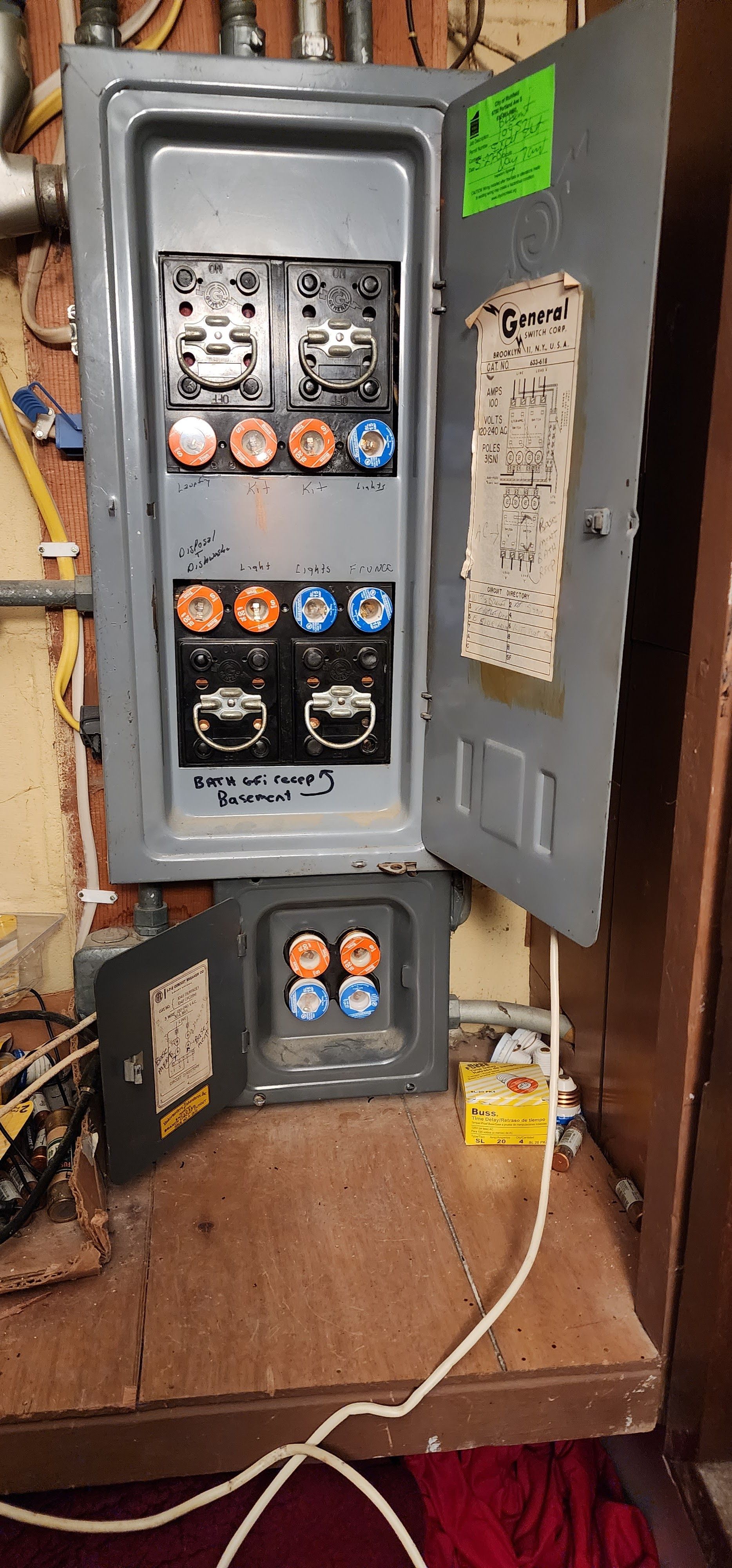 Fuse panel repair.