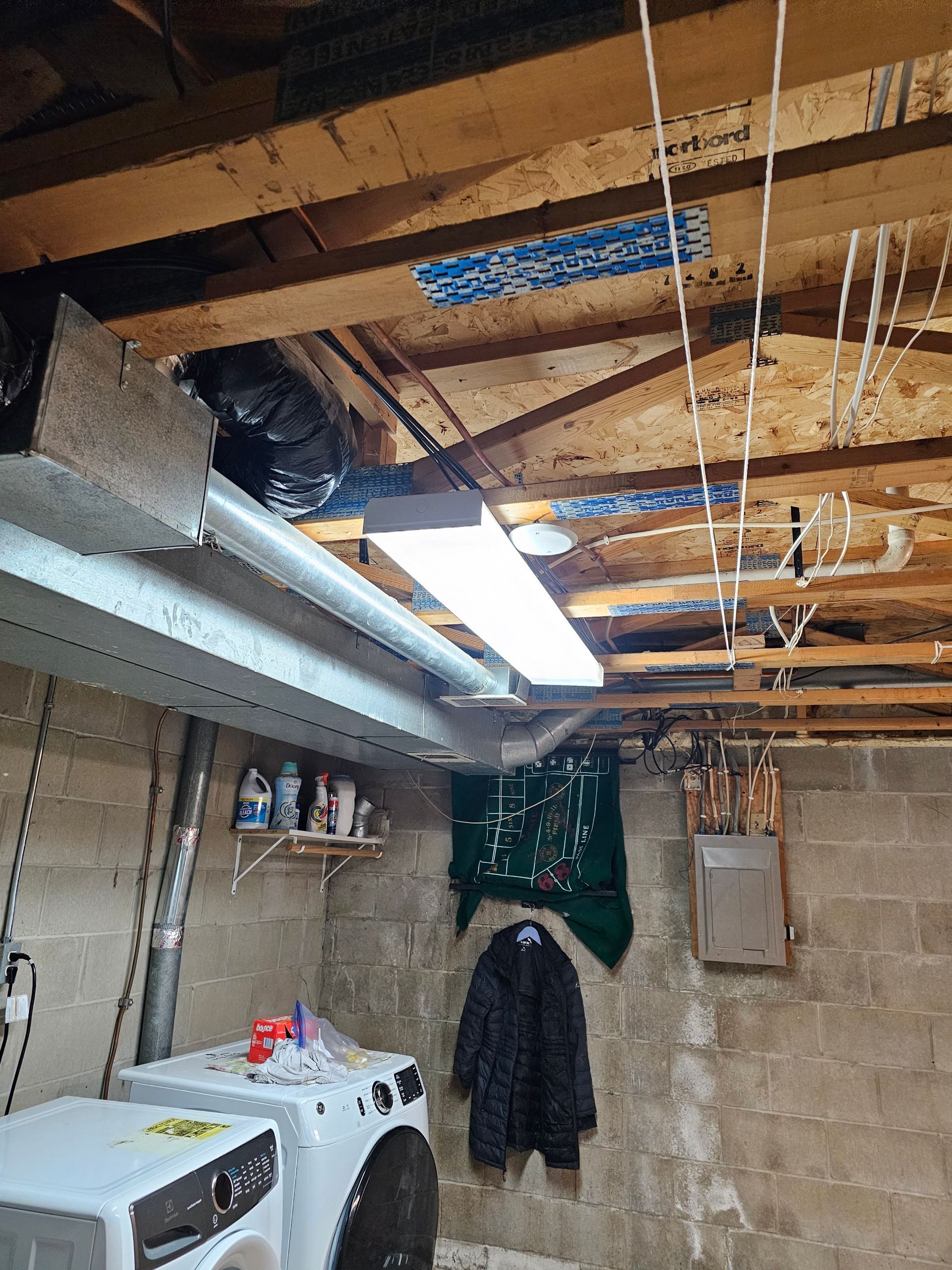 Lighting installation.