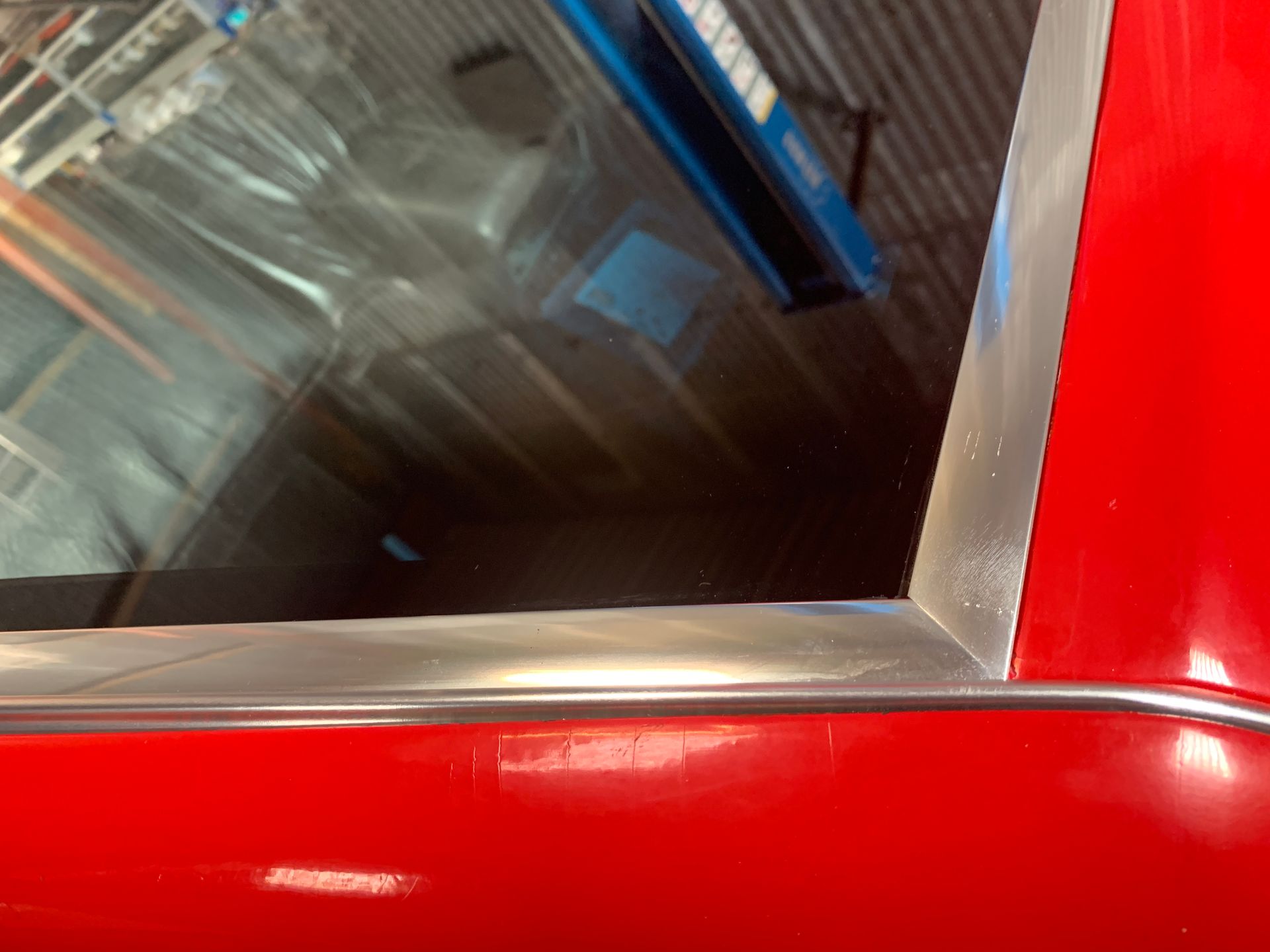 Eziglass - Vehicle Glazing Services gallery image. Lotus Esprit windscreen remove and refit.