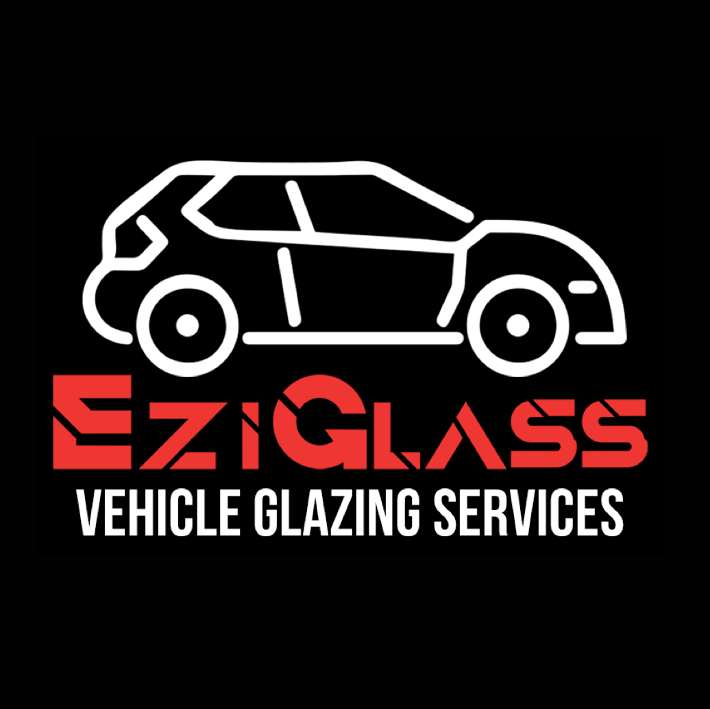 The EziGlass logo, Local Hereford windscreen and chip repair company, autoglass car glass and vehicle glazing glass services.