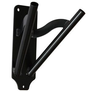 supporto a muro per due bandiere