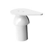 parte pennone in alluminio