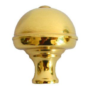 Pomolo cromato o in ottone