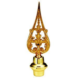 Lancia generica cromata o in ottone