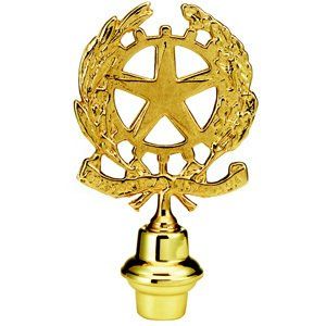 Emblema in ottone Repubblica Italiana