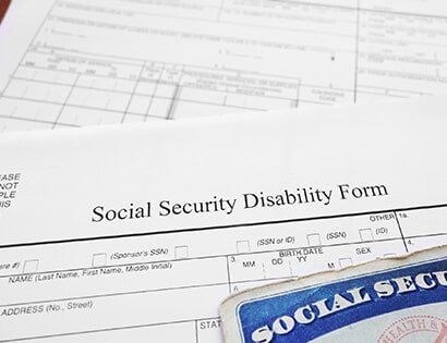 SSD — Disability Form in Mckeesport, PA