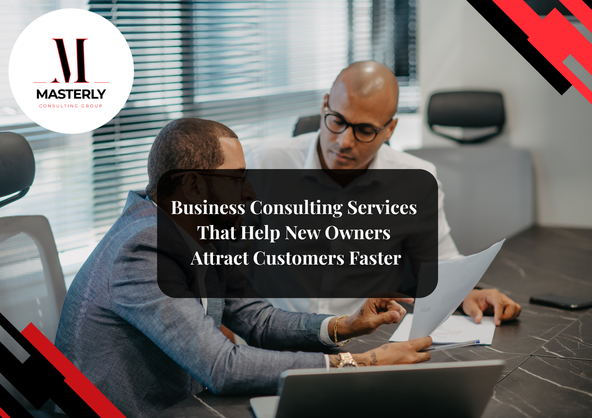 New business consultant providing expert guidance and services