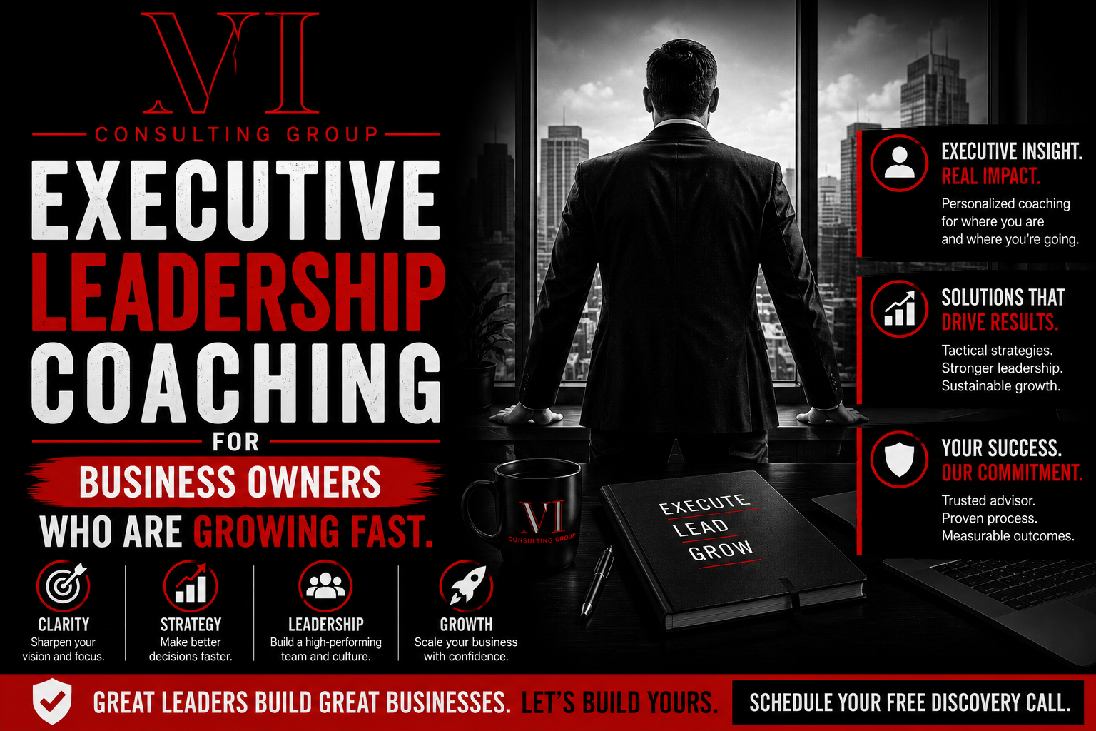 Executive leadership coaching session for business owners
