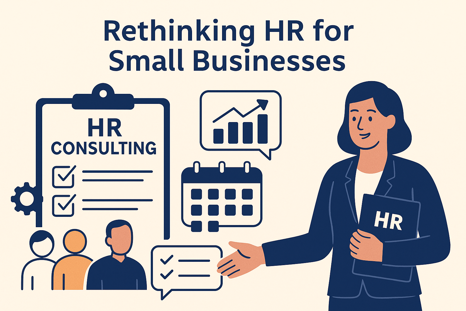 A flat-style digital illustration features the headline