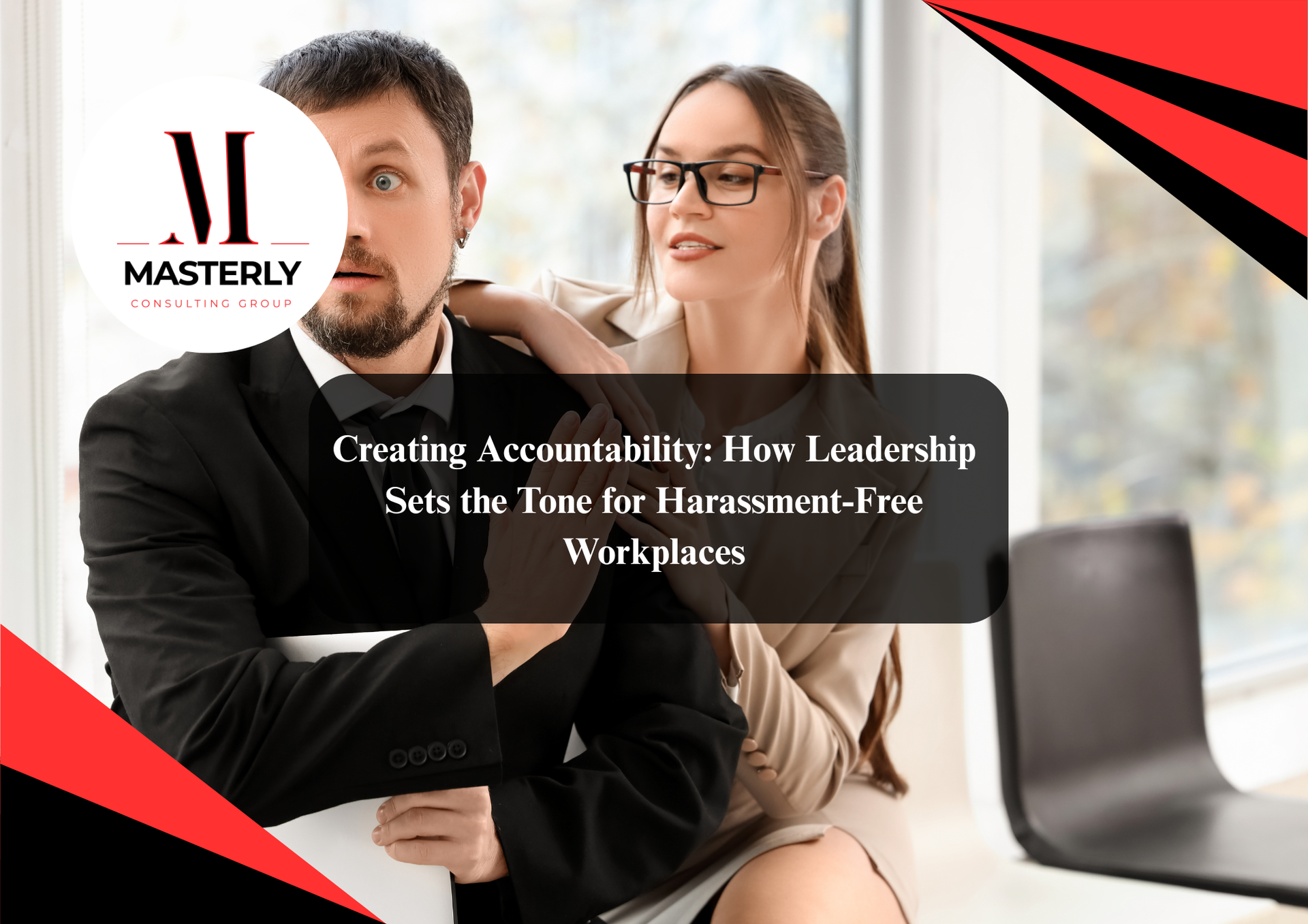 Sexual harassment compliance training session for employees in workplace setting.