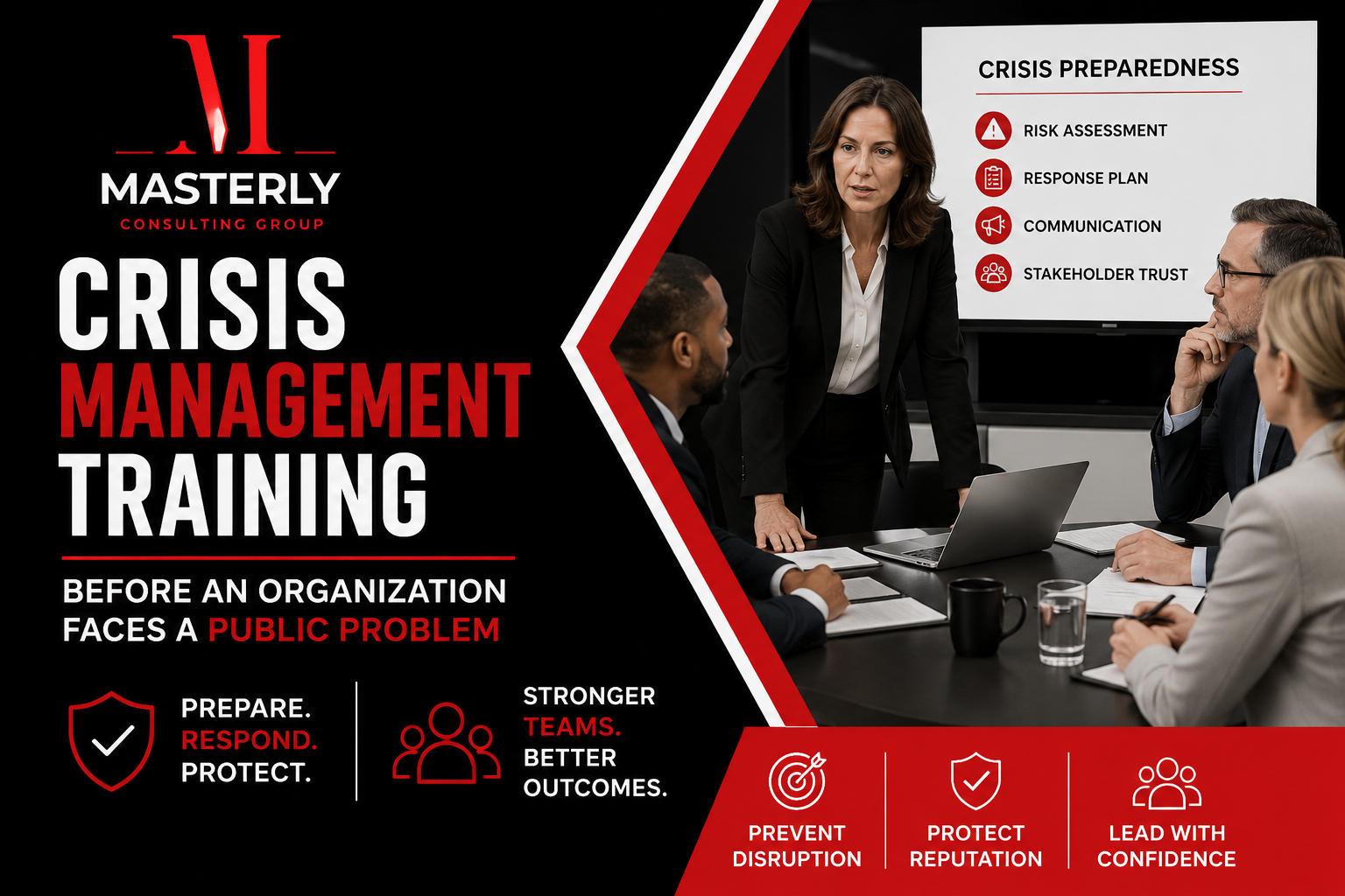 Crisis management training workshop