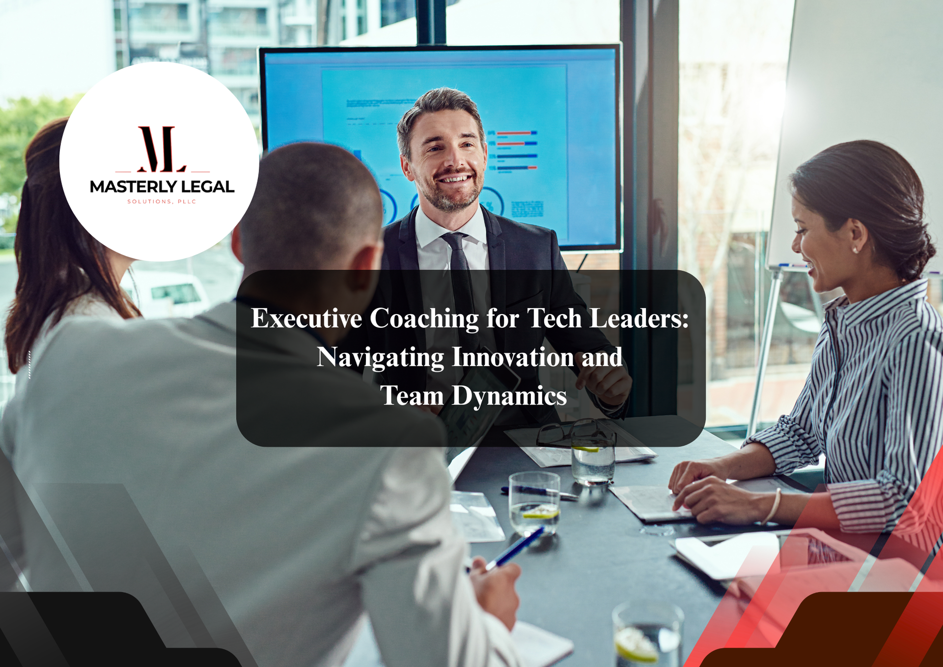 Executive coaching session focused on leadership development and professional growth.
