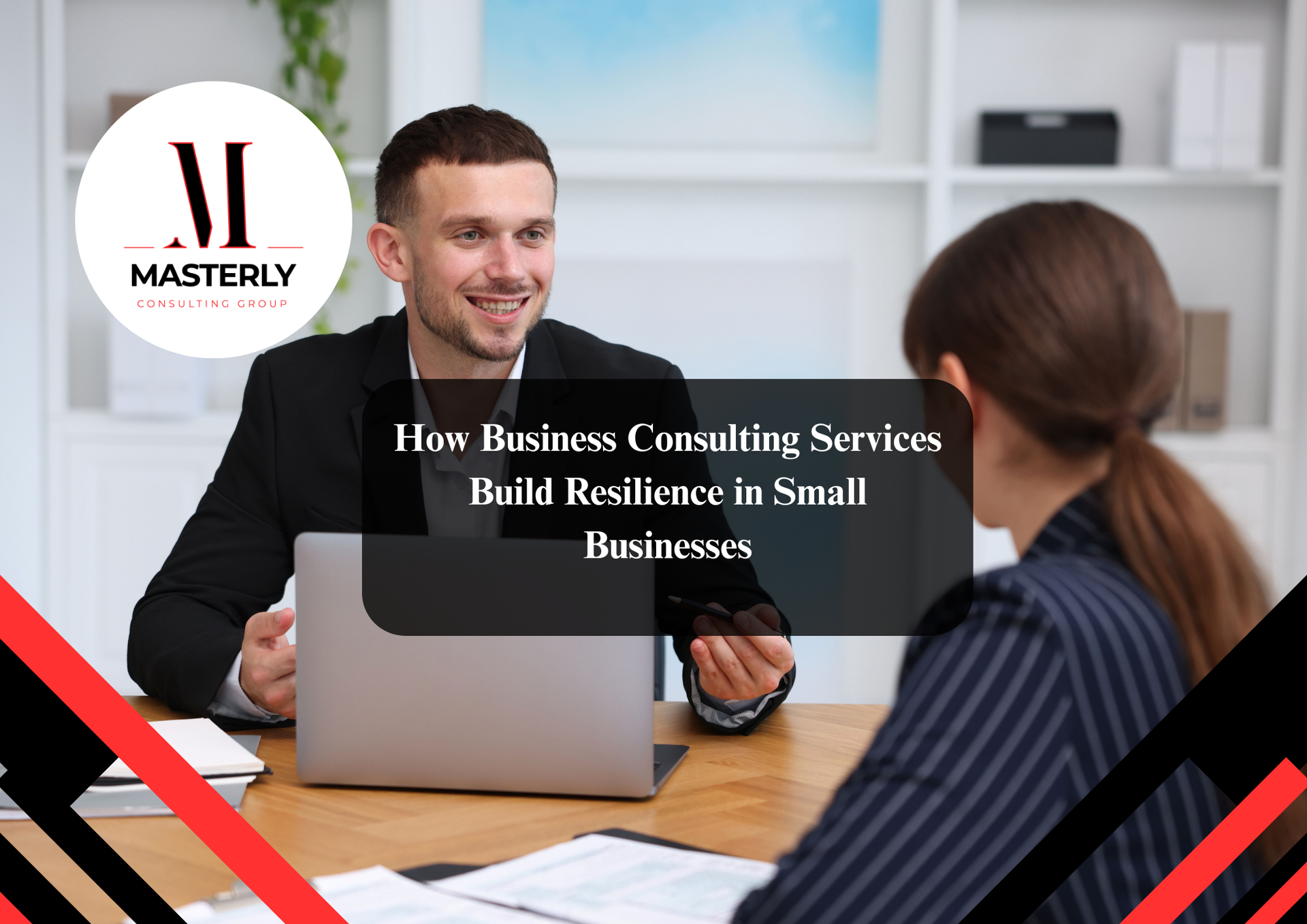 Business consulting service helping small businesses grow and improve strategy.
