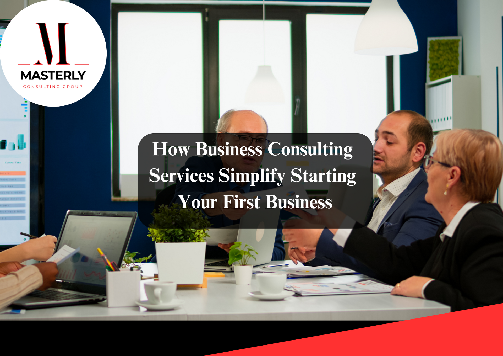 New business consultant providing expert guidance for startups and organizations