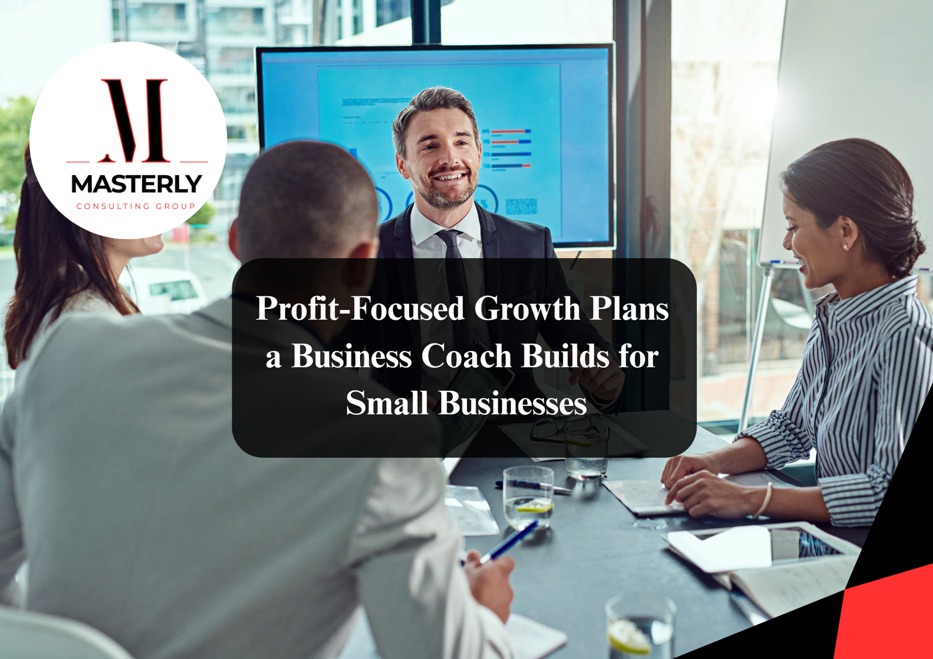 Business coach providing business coaching services to help entrepreneurs grow their business.