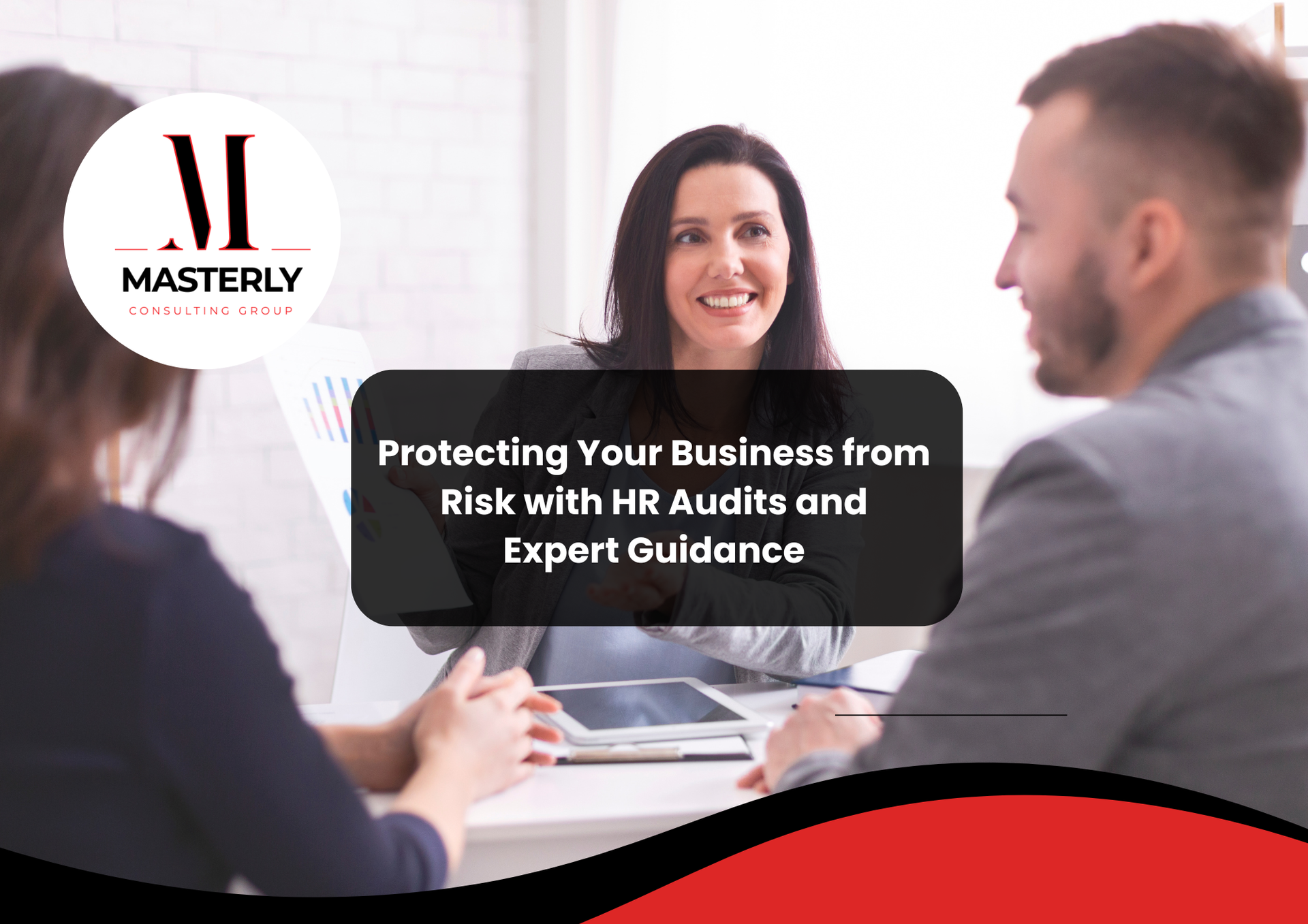 HR consulting team meeting for business strategy and human resources.