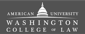 The logo for the American university Washington college of law. Chart a successful course through law school with our comprehensive consulting. Advice on balancing academics, internships, and personal wellbeing for aspiring legal professionals.
