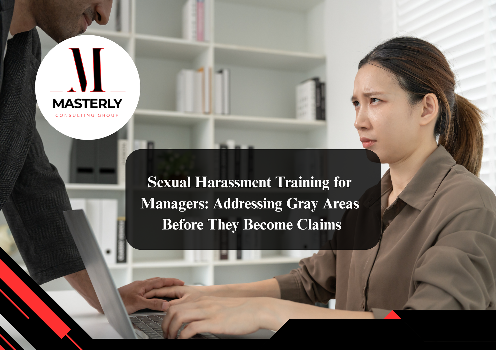 Employees attending workplace sexual harassment training