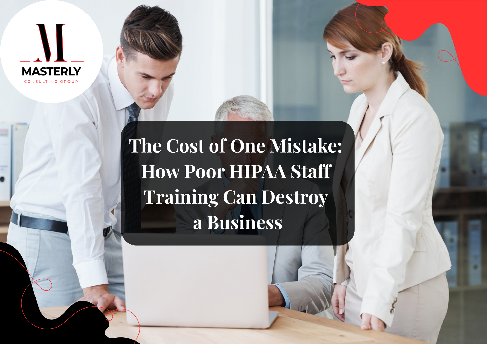 Healthcare staff undergoing HIPAA training session