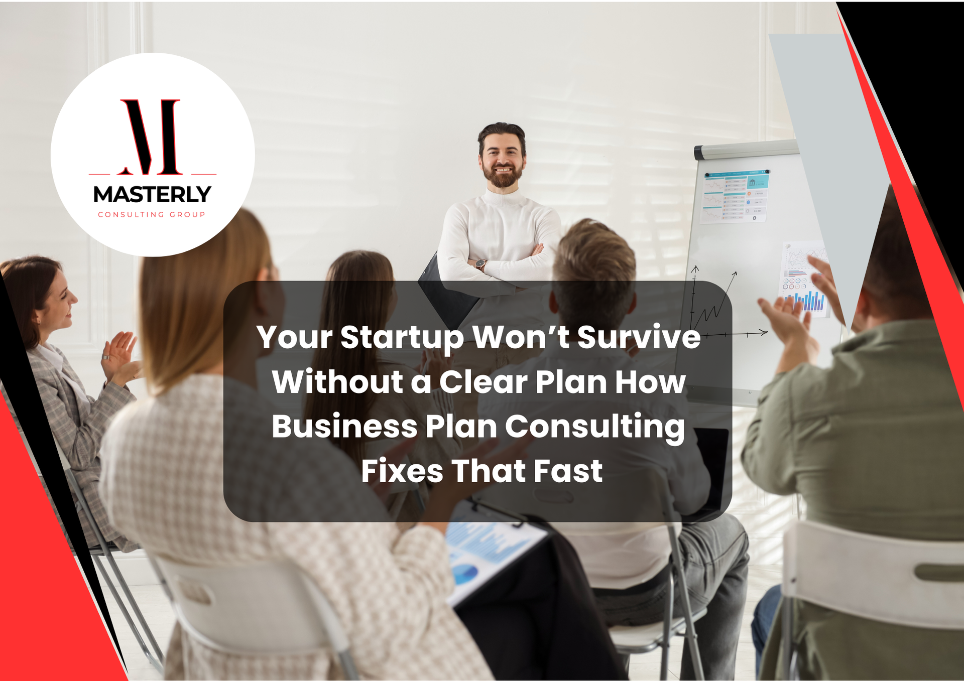 New business consultant helping startups plan and grow.