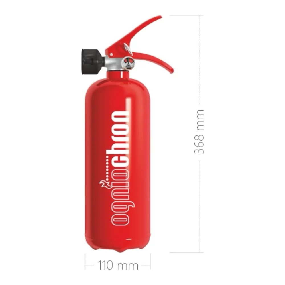 2 liter design sproeischuimblusser rood