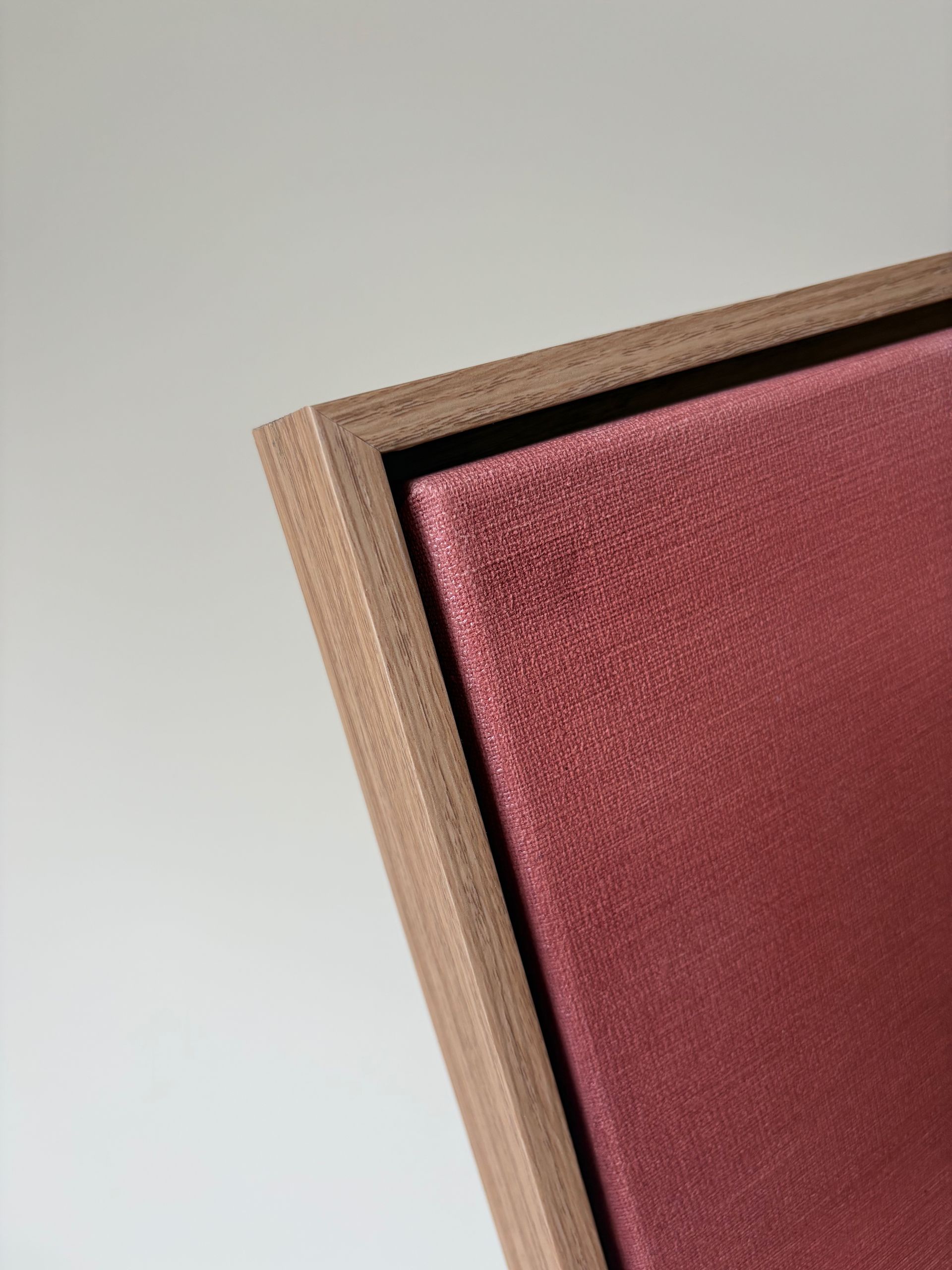 Frame for Large Canvas (Light Oak)
