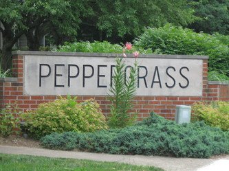 Peppergrass Entrance