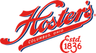 Hoster's Columbus, Ohio Std. 1836 script logo