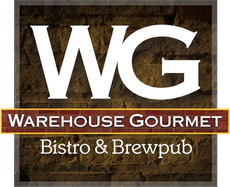 Logo for Warehouse Gourmet Bistro & Brewpub featuring the letters