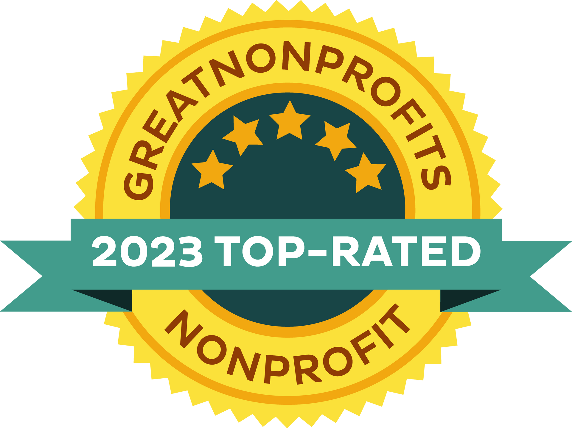 Great Non Profits Great Non Profit of 2023 badge logo