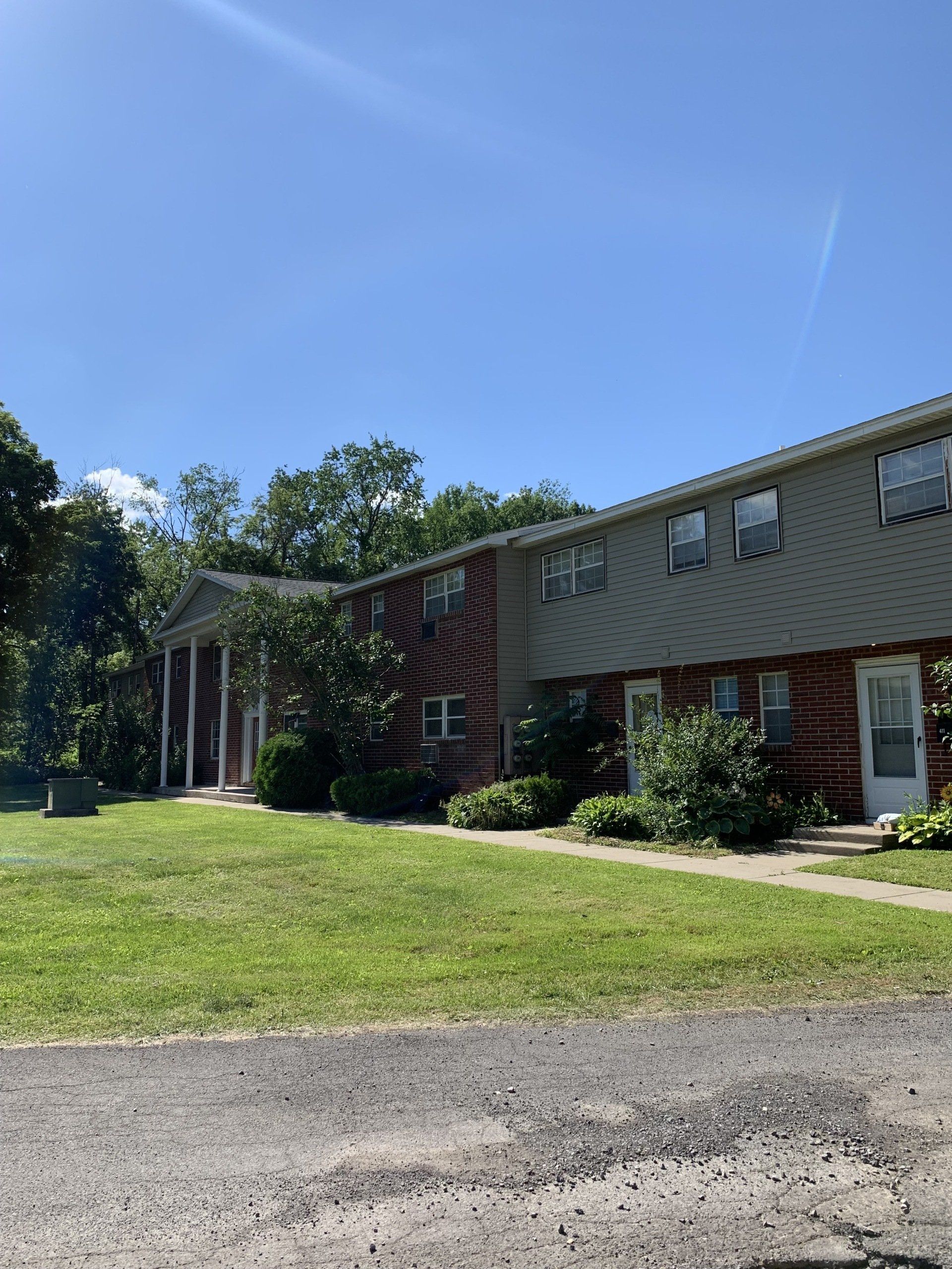 Lawrence Terrace lawn