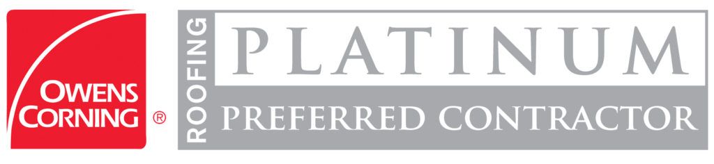 Owens roofing is a platinum preferred contractor
