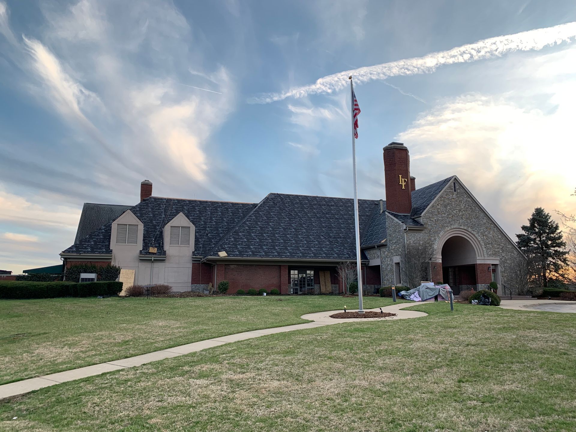 rhino u 20 synthetic felt on roof