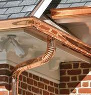 copper gutter
