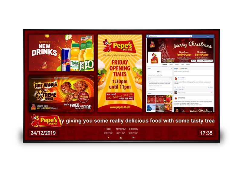 Network Digital Menu Boards 32