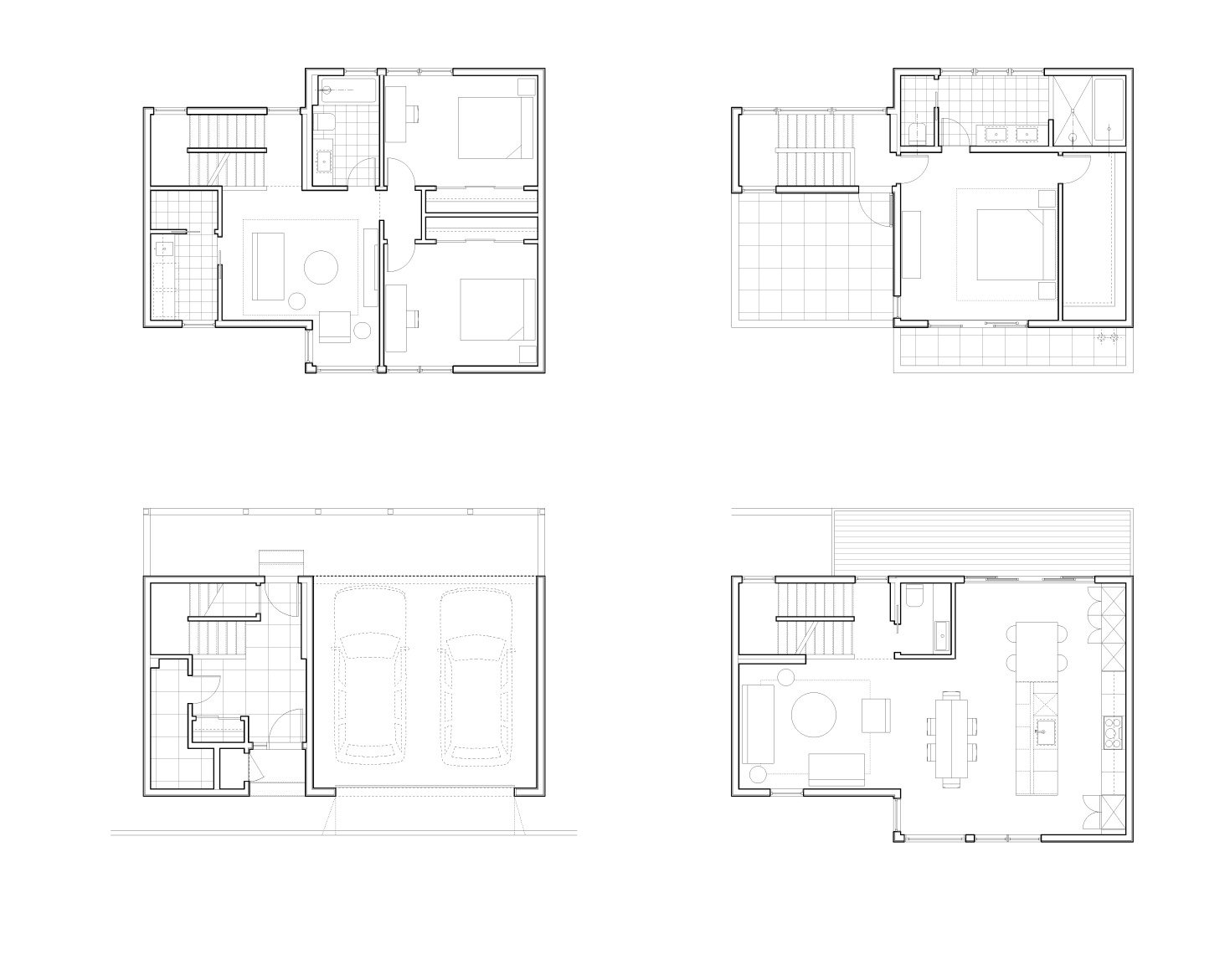 Floor Plan For Units G & H