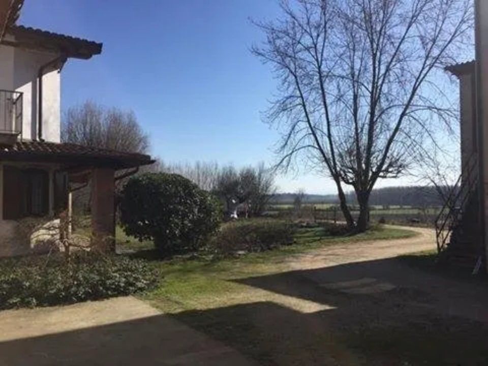 casa di riposo con cortile