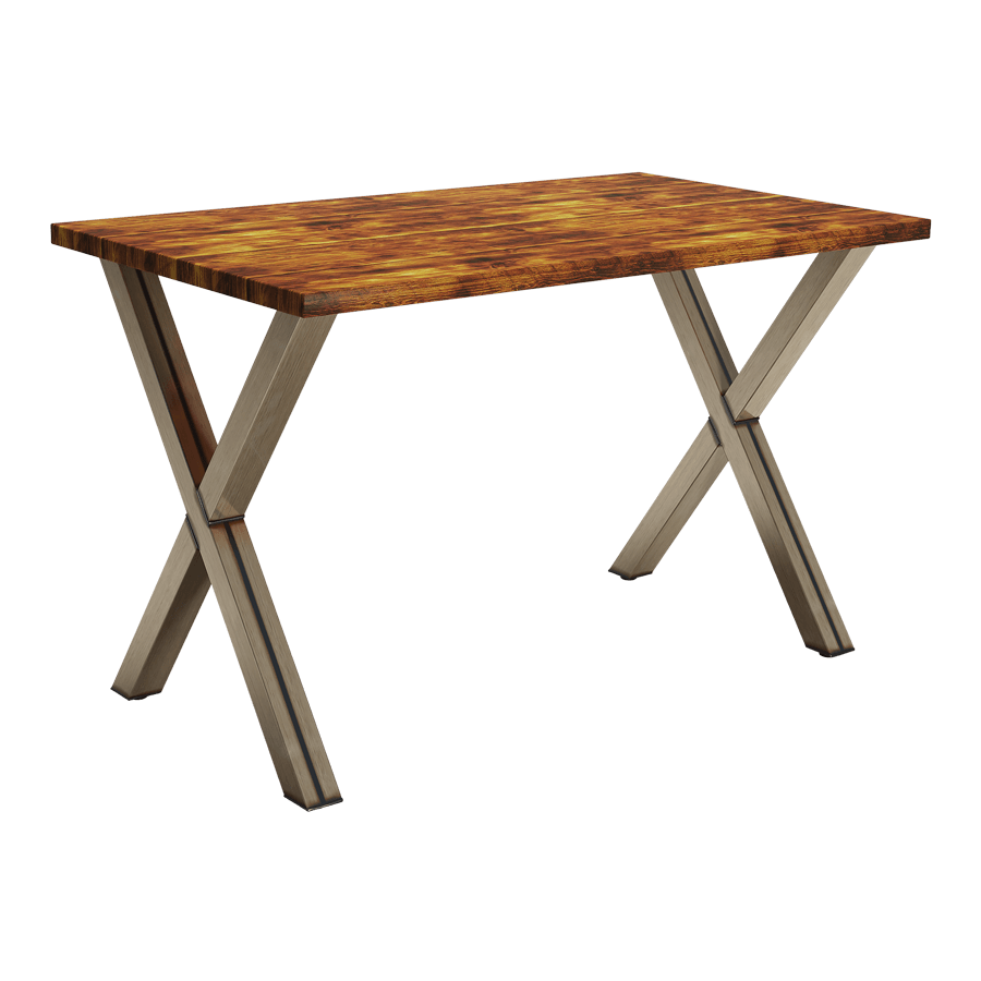 Rectangular Rustic Pine Diner