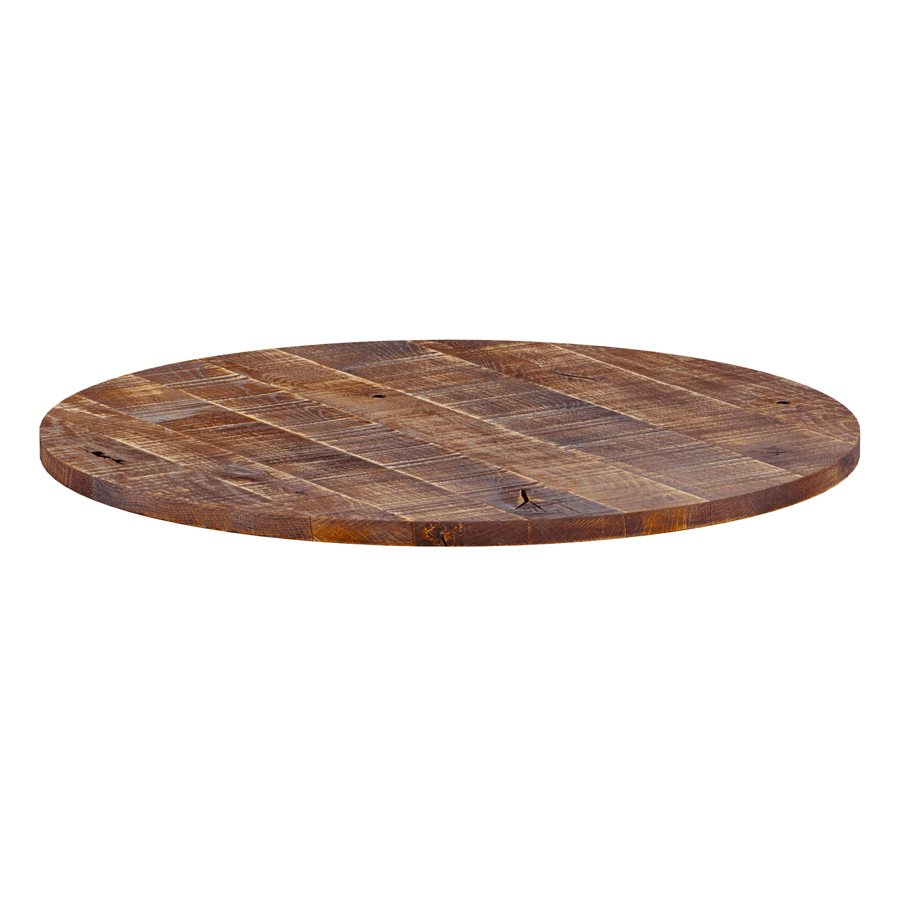 Rustic Solid Oak Table Top