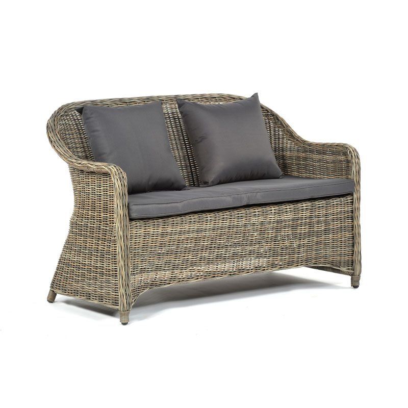 Traditional Rattan Sofa