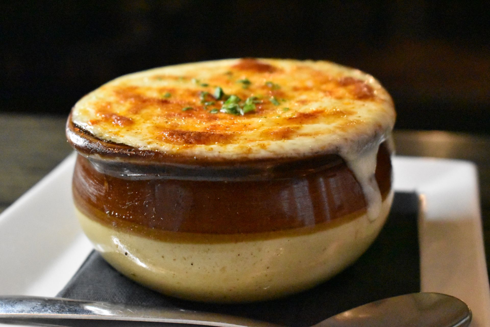 bowl of french onion soup