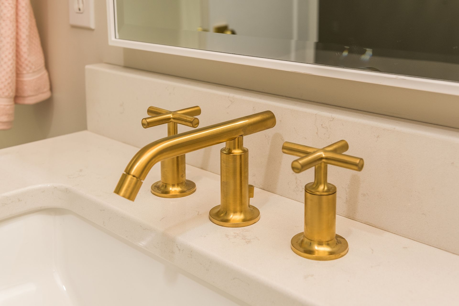 Signature Homes | 2020 Parade Home | Bathroom Faucet Details